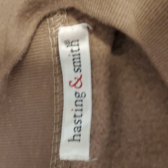 Hasting & Smith brown sweatshirt cardigan - Picture 6 of 7